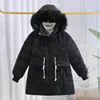 Down Coat 4 Color Winter Keep Warm Girls Jacket Diamond Mesh Print Can Be Waist Folded Padding Lining With Velvet Coat For Kids J230823