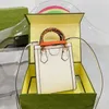 ggbag Bambus Diana Tasche Frau Telefon Umhängetaschen Mode Luxurys Kleine Tote Trend Echtes Leder Geldbörsen mit Box