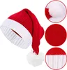 Boże Narodzenie dzianin słodka poma dla dorosłych dzieci miękka czapka Santa Hat New Year Party dla dzieci Prezent Navidad Noel Xmas Decoration 2023 HKD230823