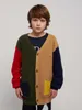 Pullover Girls Boys Boys Knit Cardigan Vestinimo per 2023 Malestri di Natale per bambini invernali Abbigliamento per bambini 230823