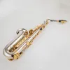 Jupiter Jas-1100Sq Alto Eb Tune Saxophone Ny ankomst Mässing Gold Lacquer Music Instrument E-Bat Sax med fallstillbehör