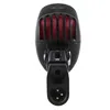 Microfones 1 peça Classic Classic Retro Retro Vocal Microfone preto Red Metal Swing Mic for Live Performance Karaokê