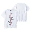남자 T 셔츠 kinnporsche 3D 티셔츠 짧은 슬리브 아이 티 시리즈 블랙 꼬리 여름 소년 소녀 2023 패션