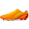 Sapatos de segurança Taobo Boys Kids Football Boots FG Soccer PU Leather Man Man Cleats Shoe Anime Sneakers 230822