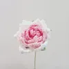 Dekorativa blommor 5 datorer Gradient Rose Artificial Bouquet Home Decoration Wool Knit Flower Crochet Fake