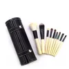 Make -up -Tools 9PCs Set Brown Professional Cosmetic Make -up Pinsel MMB20 230822