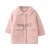 MACCHIO GIORNO DOOP GIORNI BACCHIO BACCHE IN MAGGIORE 2023 Plus Velvet addensato Caldo Inverno Autunno Cotone Tops in pile di abbigliamento per bambini J230823