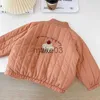 معطف معطف طفل طفل رضيع فتاة جاكيتات الشتاء الخريف الأكمام الطويلة التطريز Fleece Cotton Kids معاطف الملابس الخارجية الأطفال الملابس J230823