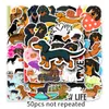 50 PCs Dachshund Dog Stickers Animal Puppy Cute Daryy Diary Window Car Cartoon Fashion Cute