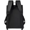 Schultaschen Hochwertige wasserdichte Herren -Laptop -Rucksack -Modemarke Designer Black für Business Urban Man USB -Lade 230823