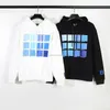 Sweatshirts Hommes Designer Sweats à capuche Mode Streetwear Meichao Gaojie Kanyes Même style Kanyes Carte de couleur bleue Impression Ins Super Hot Sweat à capuche unisexe