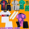 Futbol Formaları Oyuncu 10 Mbappe 7 Futbol Jersey Hakimi Sergio Ramos M.Asension PSGS 23 24 MAILLOTS FOUTLARI 2023 2024 Erkek Çocuk Kiti Setleri Üniforma Enfants Di Maria