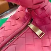 Italien Jodie Handtasche Luxus Unterarm Clutch Bag Damen Herren Designer -Taschen Teen Wolken Brieftaschen Handtaschen Satchel gewebt klassische Totes Pochette echte Lederkreuzkörper