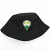 Boinas ldslyjr bordado bordado de algodão chapéu de algodão Fisherman Viagem ao ar livre chapé chapéu para homens e mulheres 120