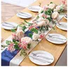 Decorative Flowers 2 Pcs Artificial Peony Vine Rose Fake Flower Home Indoor And Outdoor Garden Boho Decoration Air Conditioning Shade