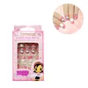 False Nails 24Tips So artificiale unghie junior con colla per bambini