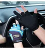 Cinq doigts Gants Pêche AntiUV Hommes Femmes Mitaines Solaire Antidérapant Printemps Été Glace Cool Respirant Cyclisme Sport 230823