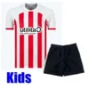 2023/24 Sunderland Soccer Jerseys 2024 Bellingham Embleton Simms Uniform Herr Roberts Gooch Stewart Clarke Pritchard Shirt Kids Kit