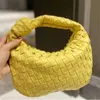 Italië Bottegvenetas Handtas Jodie Schoudertassen Crossbody Smakbody Dames Knoop Koppeling Kwaliteit Luxe ontwerper Weave Brand Hobo Knit Tote Wallet Lady