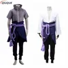 Costume a tema Uchiha Sasuke Cosplay Costume Wig Abito anime Outfit di abiti comici di Halloween 230822