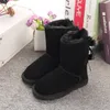 Stivali da neve per bambini per bambini Mantengono scarpe da studentessa di cotone calde per stupefaggi da neve Anti-slip Dimensione 3280