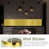 Wall Stickers 1 Roll Self-Adhesive Mosaic Tiles Square Mirrors Decals