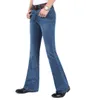 Jeans Spring Chegada de calças de perna de calça de jeans Alta cintura alta flaware para homens bootcut Hommes Bell Bottom Jeans Men 230823