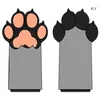 Fünf Finger Handschuhe Wolf Kostüm Furry Pfote warme Handschuhe für Erwachsene niedliche Plüschpeigere Kostüm Accessoire Animal Cosplays Party 6xda 230822