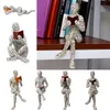 Decorative Objects Figurines Reading Woman Figurine Library Bookshelf Ornament Pulp Sculptural for Home Decoration Book Shelf Decor Desktop Resin Statue 230823