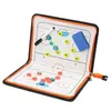 Air Hockey Portable Ice Hockey Coaching Board Tactical Clipboard Coach's Game Trainer Guiding Tactics Magnet 230822