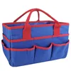 Stume di stoccaggio Blu Red Teachers Craft Art Pets Forniture per la pulizia Caddy Multipurpose Tote Bot Waterproof Organizer con manico