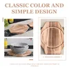 Table Mats Stone Bowl Mat Multi-function Casserole Holder Top Stand Household Wooden Pot Square Supply Desktop Pallet