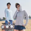 メンズジャケットTfetters Summer Men Jacket2023ソリッドカラー薄い高弾性クイック乾燥カップルツーリズムアウトドアカジュアルコート