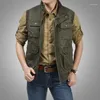 Jaqueta masculina de coletes masculinos de inverno 2023 casual à prova d'água fidbreaker Fashion Cargo para A160