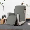 Tampas de cadeira de cadeira Reclinner impermeável capa de sofá-devão de cães para cães de tape