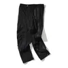 Designers casual pant streetwear jogger byxor svettbyxor långt. Arkiv 21ss sida zip panel high street tredimensionella prestanda byxor wook byxor