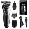 Electric Shavers Shaver for Men 4D Beard Trimmer USB RECHARGABEABEL Professional Hair Cutter Razor 2209213413605 L230823