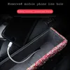 Car Organizer Design BlingBling Crystal And Diamond Storage Box Bling Accessories Interior Decor Seat For Girl Woman247q