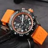 أفضل مشاهدة الرجال الفاخرة Quartz Endurance Pro Avenger Chronograph 44mm يشاهد عدة ألوان مطاطية الرجال يشاهد المعصم الزجاجي