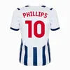 2023/24 WEST Bromwich Soccer Jerseys 2024 PHILLIPS DIANGANA DIKE MOLUMBY Uniform Mens WALLACE GRANT SWIFT ASANTE YOKUSLU Shirts