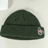 Beanie/Skull Caps stickad hatt melon hud hatt kort kall hatt anka isbjörn liten gris broderad pullover vinter hatt j230823