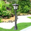 1,1 m Lampada di erba europea del cortile da giardino da giardino da giardino per esterni