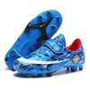 Safety Shoes Soccer Kids TFFG School Football Boots Boys Girls Students Cleats Training Sport Sneakers Hook Loop 230822