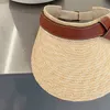 Sombrero de lengua de pato con protección solar de verano para mujer, nuevo sombrero hueco con protección solar para exteriores, sombrero de paja UV, sombrero de ala grande elegante a la moda