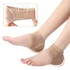 Schuhteile Accessoires Gel Silicon Ferse Protektorhülle Pads Tassen Plantarfasziitis Unterstützung Füße Pflege Hautreparatur Kissen Halbhylen -Socken 230823