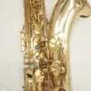 Original 802 en-till-en-strukturmodell Drop B Tone Professional Tenor Saxofonuppgradering Double-rib Abalone Key Tenor Sax