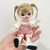 Dolls Sison Benne 6in Mini Doll Doll Gift Girl Girl Gift for Kids Body and Cloths Set 230822