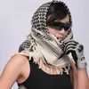 Foulards Armée Militaire Tactique Unisexe Arabe Shemagh KeffIyeh Coton Châle Femmes Paintball Tête Écharpe Visage Mesh Désert Bandanas