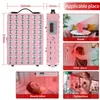 VENDA DE VENDA QUENTE RED CORES IR CE LED LED FACIAL Light Terapy Skin Rejuvenesation Disposition Spa Removedor de acne Anti-Riuste Beauty Tratamento