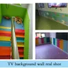 ملصقات الجدار 70x38 PE FOAM 3D Paper Safty Home Decorped خلفية DIY Brick غرفة المعيشة أطفال غرفة نوم ملصق 230822